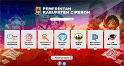 Desktop Screenshot of cirebonkab.go.id